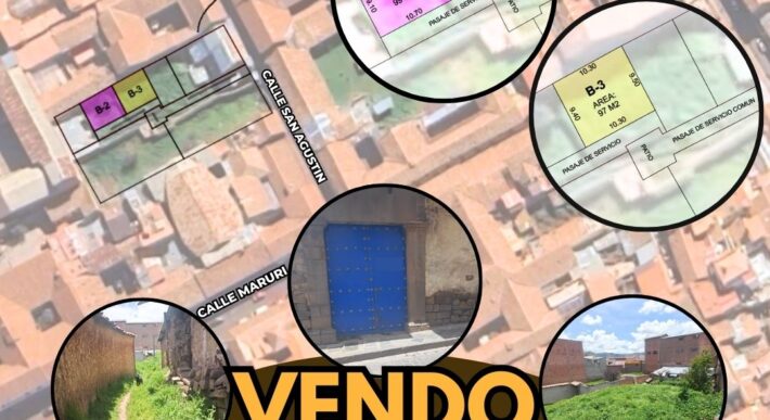 TERRENO GUAGUITA CERCA A PLAZA DE ARMAS